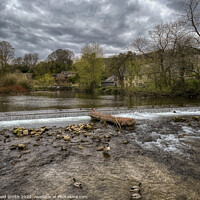 Buy canvas prints of Bakew From The Bridge Of Locks by David Smith