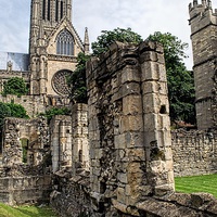 Buy canvas prints of  Lincoln Cathedral by David Smith