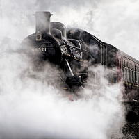 Buy canvas prints of  Lost in Steam by David Smith