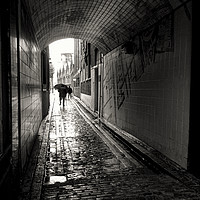 Buy canvas prints of A Walk InThe East End by David Smith
