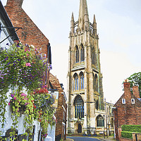 Buy canvas prints of Picturesque Louth by David Smith