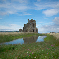 Buy canvas prints of Whitby Abbey by David Smith