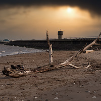 Buy canvas prints of Cleethorpes Under Lockdown by David Smith