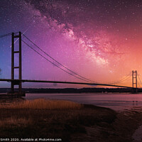 Buy canvas prints of Humber Bridge by David Smith