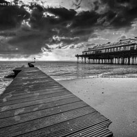Buy canvas prints of Pier and jetty by David Smith