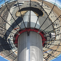 Buy canvas prints of Brighton's i360 observation reflecting its own sha by Nigel Higson