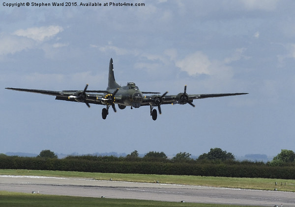 B17 the return Picture Board by Stephen Ward