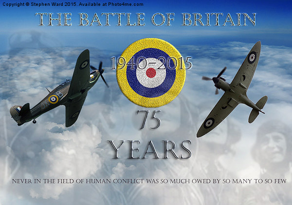 The Battle of Britain Picture Board by Stephen Ward
