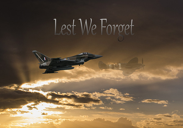  Lest We Forget Picture Board by Stephen Ward