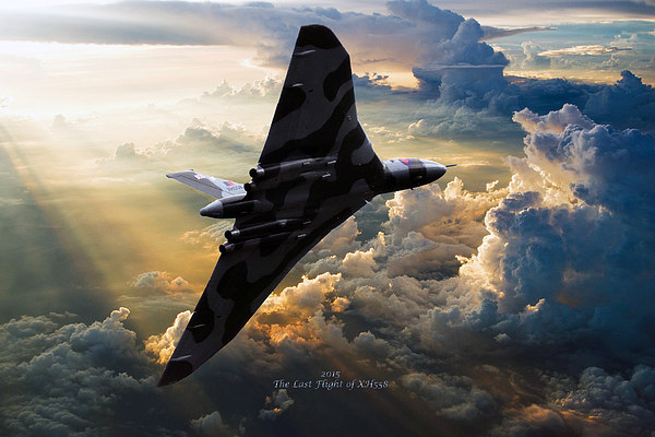  2015 The Last Flight of XH558 Picture Board by Stephen Ward