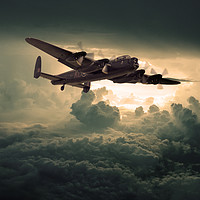 Buy canvas prints of Through the clouds by Stephen Ward