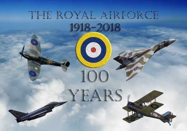 A 100 years (with Vulcan)  Picture Board by Stephen Ward