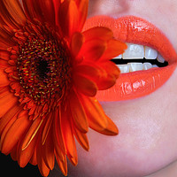 Buy canvas prints of Flower in Mouth by pristine_ images