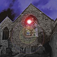 Buy canvas prints of Ghost Lantern by Sue Condon