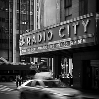 Buy canvas prints of  Radio City, NYC by ed pratt