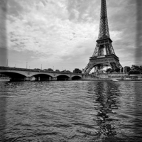 Buy canvas prints of  The Eiffel Tower by Broadland Photography