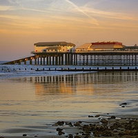 Buy canvas prints of  Evening in Cromer by Broadland Photography