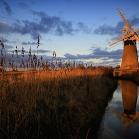 Buy canvas prints of  St. Benet's Mill, Norfolk by Broadland Photography