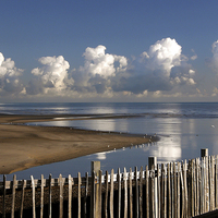 Buy canvas prints of  Rye Harbour Approaches by Michael Chandler