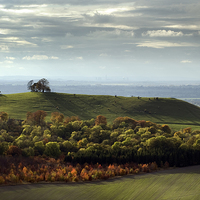 Buy canvas prints of View from Coombe Hill towards Beacon hill Bucks. by Peter Jones