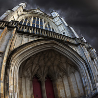 Buy canvas prints of Winchester Cathedral  by Peter Jones