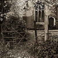 Buy canvas prints of Old Kissing Gate.  by Peter Jones