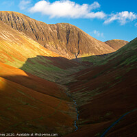 Buy canvas prints of Newlands Valley, Lake District. by Peter Jones