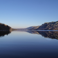 Buy canvas prints of  Ullswater Reflections by Anne Miller