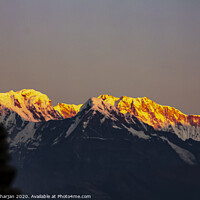 Buy canvas prints of Fishtail Mountain/Machhapuchre Himal by Ram Maharjan
