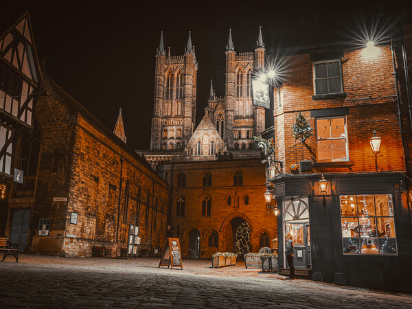 Lincoln Cathedral  Picture Board by Andrew Scott