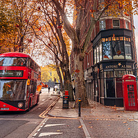 Buy canvas prints of Autumn in London by Andrew Scott