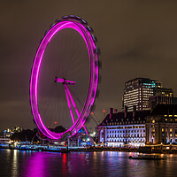 Buy canvas prints of The London Eye by Andrew Scott