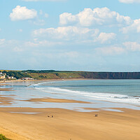 Buy canvas prints of Filey beach and beyond by Andrew Scott