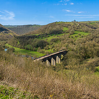 Buy canvas prints of Headstone Viaduct, The Monsal Trail, Peak District  by Andrew Scott