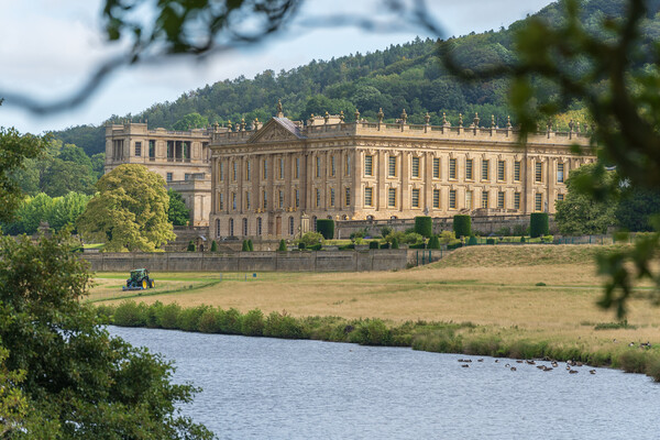 Chatsworth House Derbyshire Picture Board by Andrew Scott