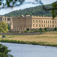 Buy canvas prints of Chatsworth House Derbyshire by Andrew Scott