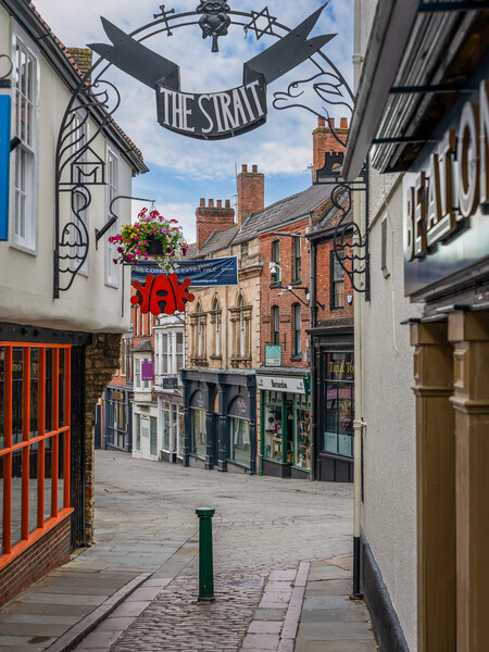 The view from the Strait, Lincoln Picture Board by Andrew Scott