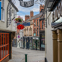 Buy canvas prints of The view from the Strait, Lincoln by Andrew Scott