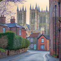 Buy canvas prints of Lincoln Cathedral  by Andrew Scott