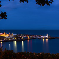 Buy canvas prints of Scarborough by night by Andrew Scott