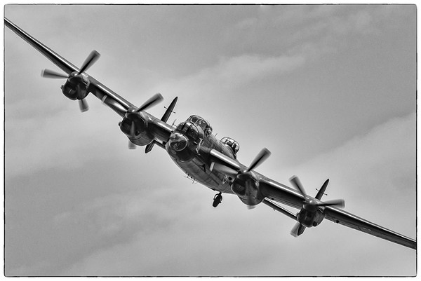Lancaster Bomber PA474  Picture Board by Andrew Scott