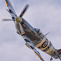 Buy canvas prints of Spitfire AB910 of the BBMF by Andrew Scott