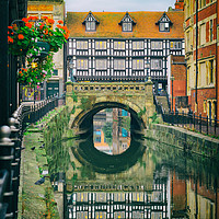 Buy canvas prints of Lincoln High Bridge by Andrew Scott