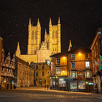 Buy canvas prints of Lincoln, under the stars by Andrew Scott