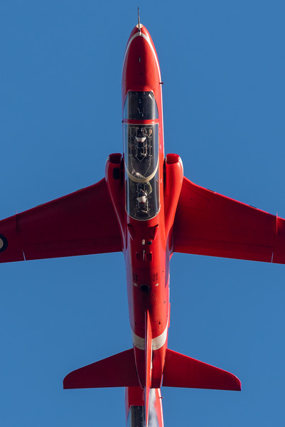 RAF Red arrow jet Picture Board by Andrew Scott