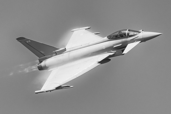RAF Typhoon Picture Board by Andrew Scott