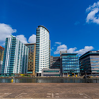 Buy canvas prints of Media City - Salford by Andrew Scott