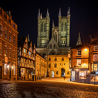 Buy canvas prints of Lincoln Cathedral  by Andrew Scott
