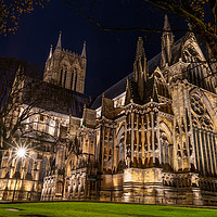 Buy canvas prints of Lincoln Cathedral by Andrew Scott