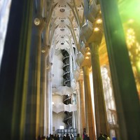 Buy canvas prints of  Sagrada Familia Barcelona by Suzanne Whaley